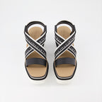 Sapatos plataforma Sandales Sneak Elyse Stella McCartney Preto Femme