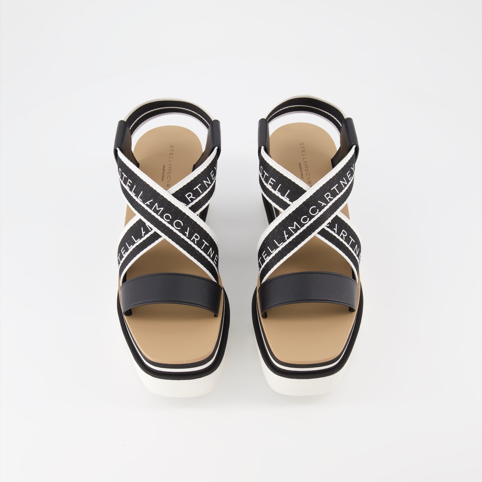 Zapatos de plataforma Sandales Sneak Elyse Stella McCartney Negro Femme