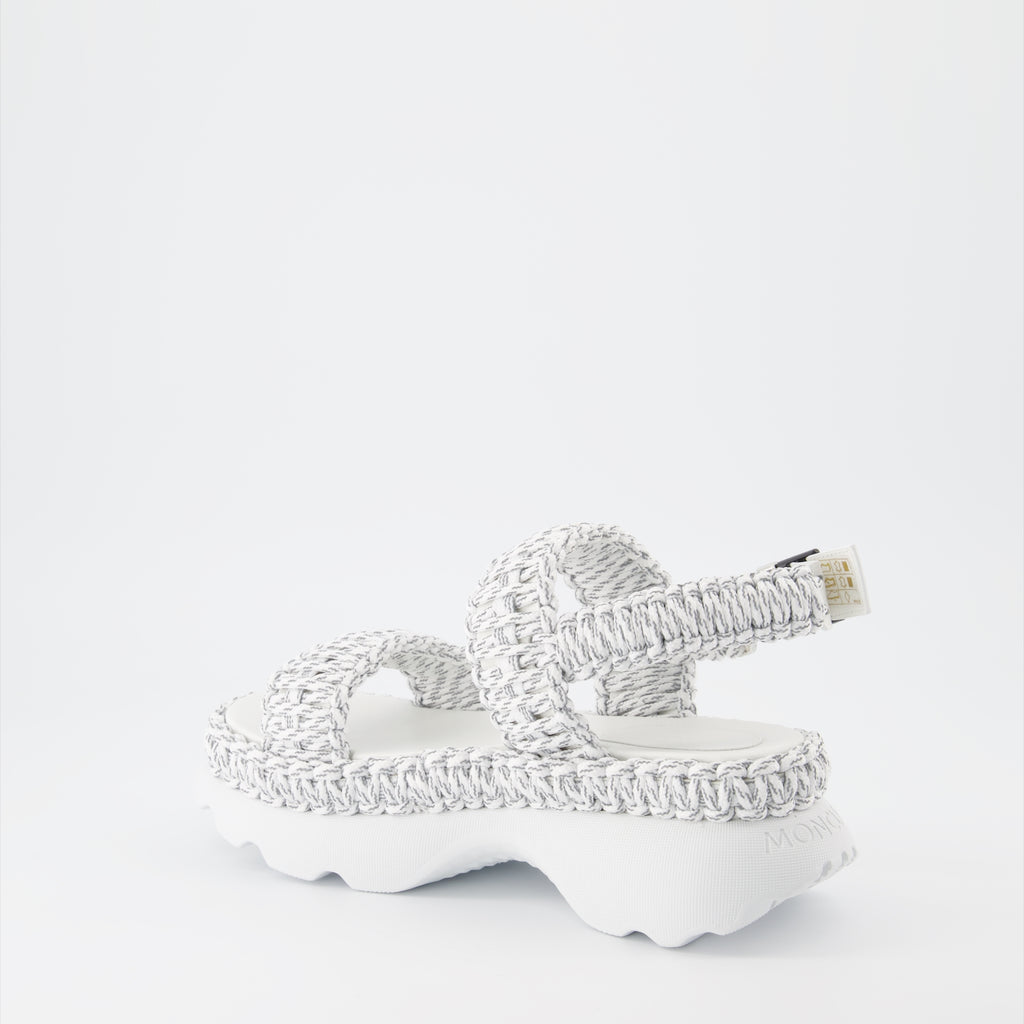 Sandales tissées Belay grises