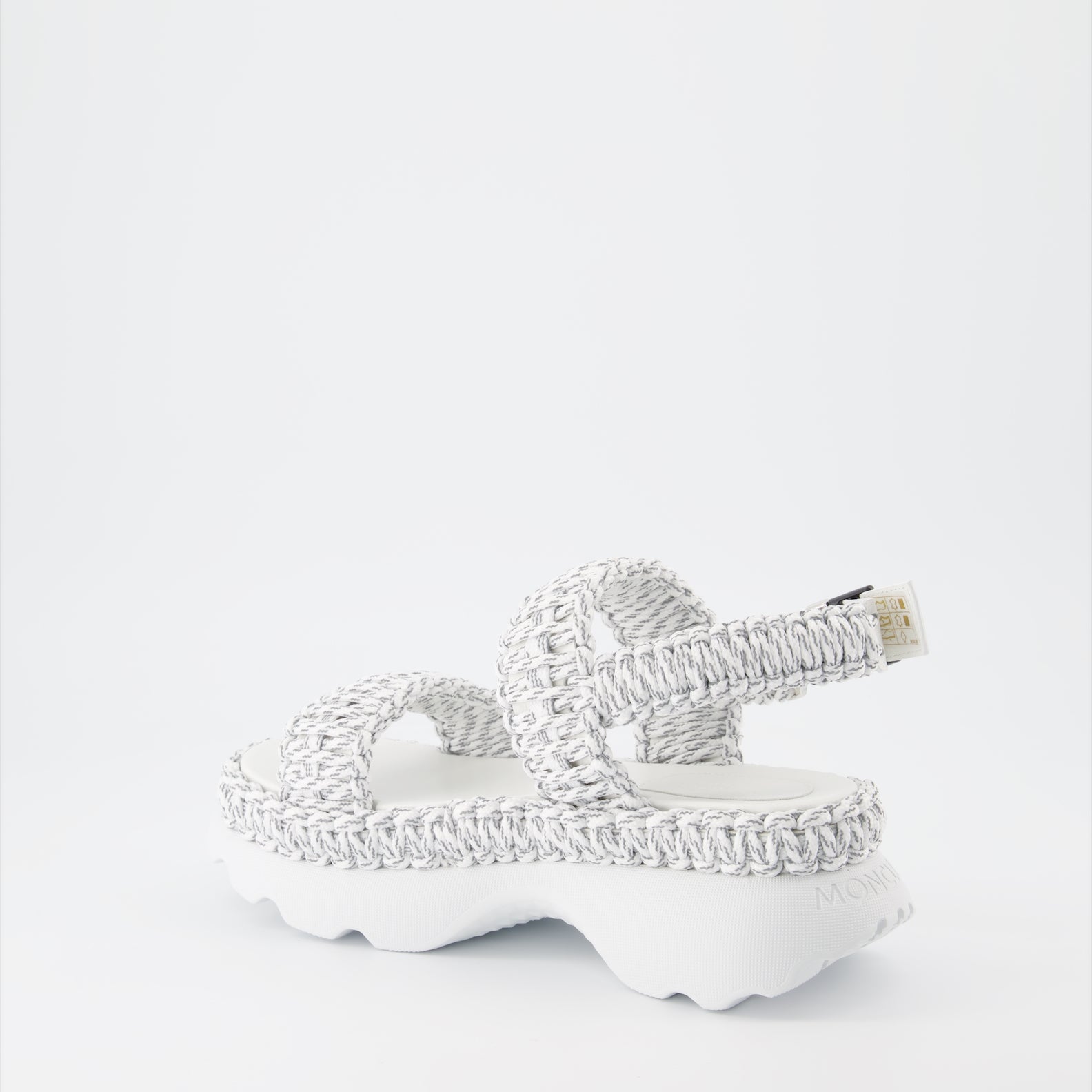 Sandales tissées Belay grises