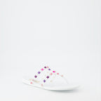 Scarpe aperte Sandales Rockstud Valentino Garavani Bianco Femme