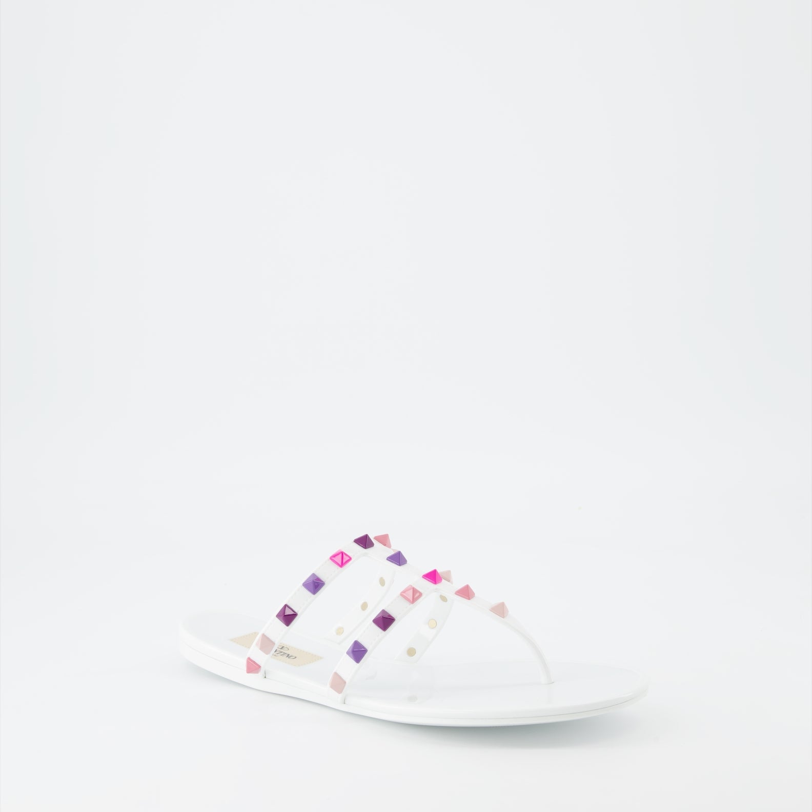 Scarpe aperte Sandales Rockstud Valentino Garavani Bianco Femme