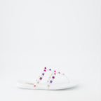 Scarpe aperte Sandales Rockstud Valentino Garavani Bianco Femme