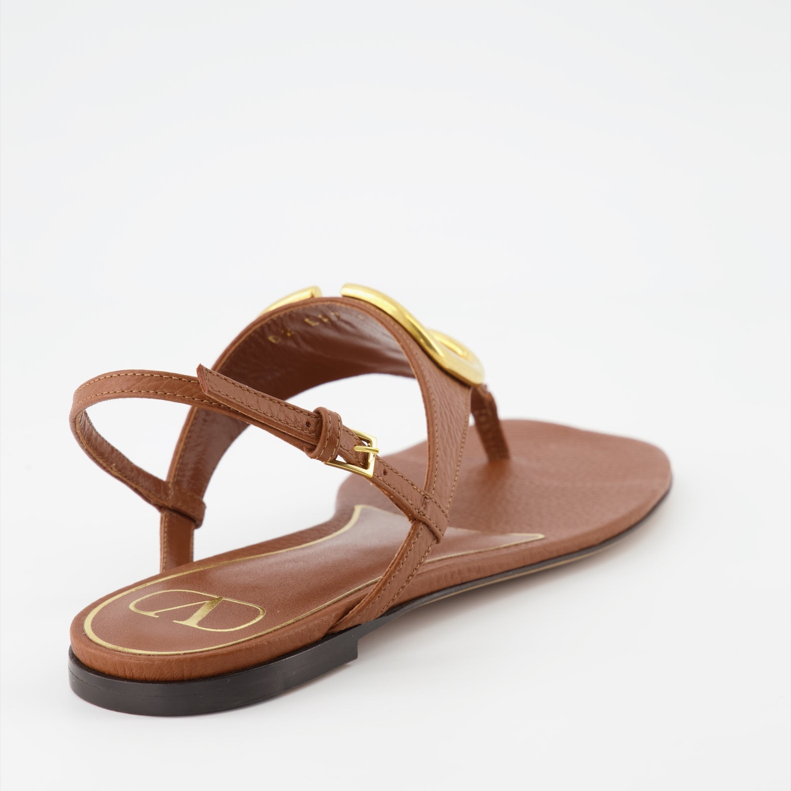 Open shoes VLogo Sandals Valentino Garavani Brown Women