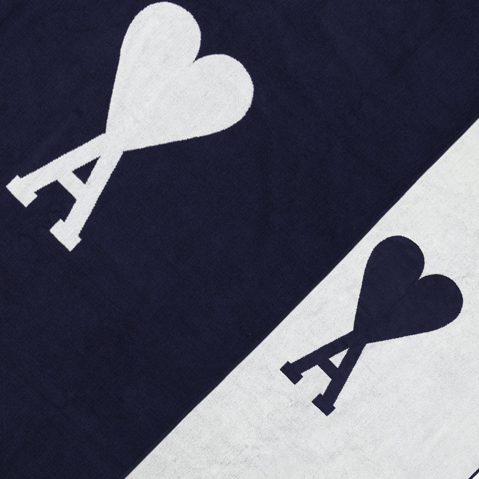 Lifestyle Serviette de plage Ami PARIS Azul Unisexo