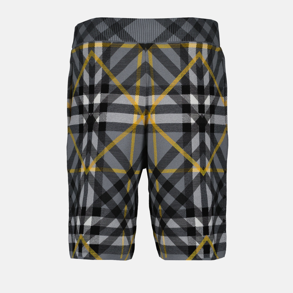 Shorts Short à carreaux Burberry Gris Homme