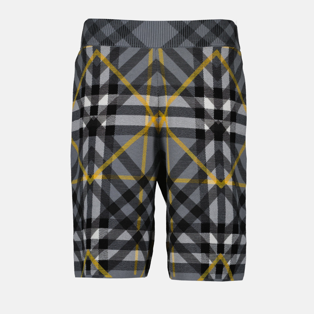 Shorts Short à carreaux Burberry Gris Homme