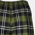 Shorts Short à carreaux Burberry Verde Femme