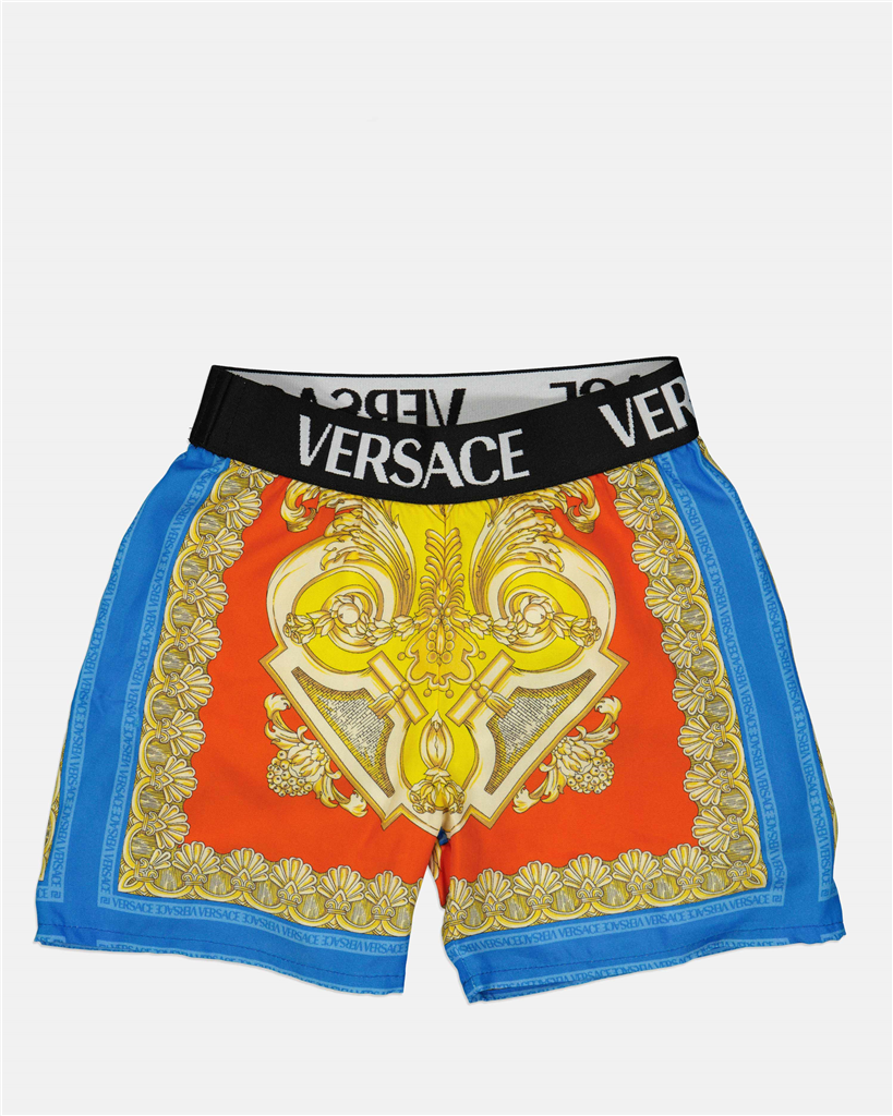 Clothing Barocco Goddess Shorts Versace Multicolor Kids