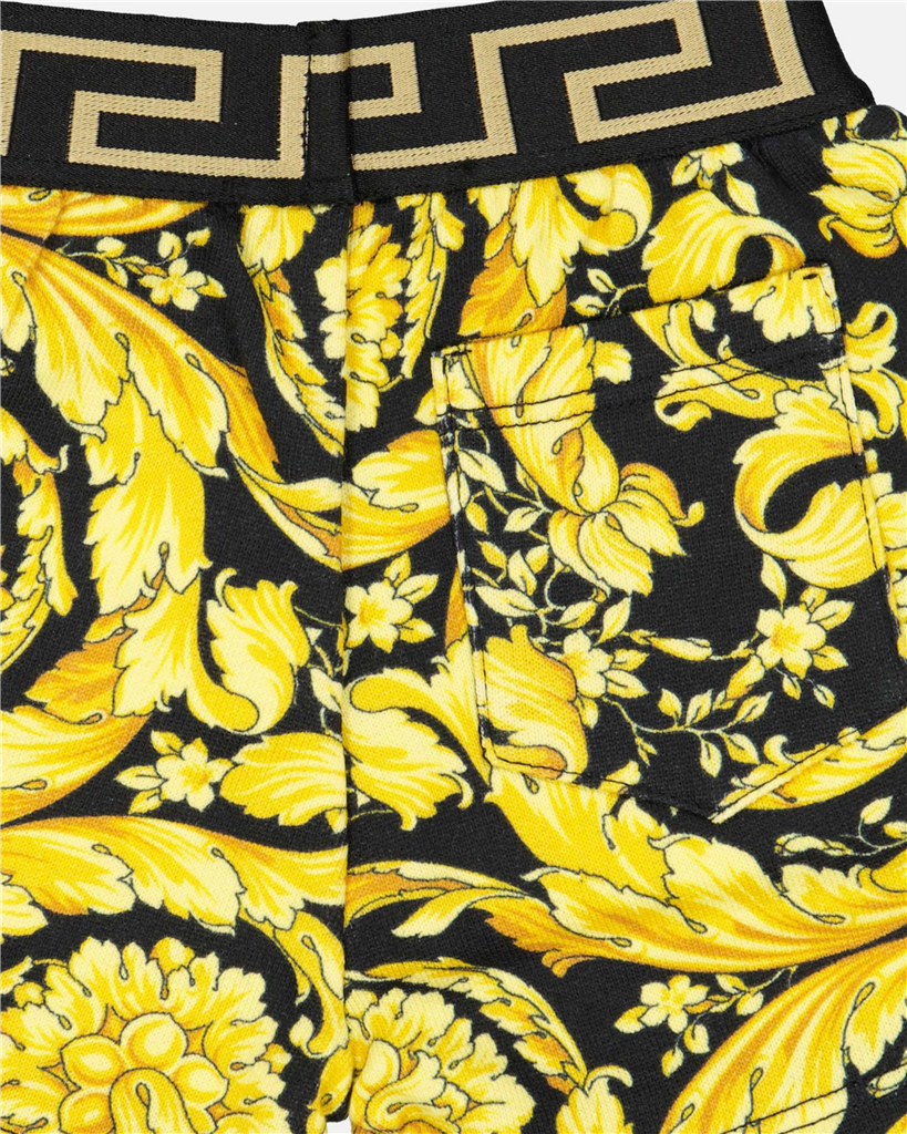 Vêtements Short Barocco Versace Jaune Enfants