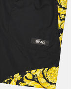 Beachwear Barocco shorts Versace Black Man