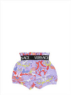 Clothing Barocco shorts Versace Purple Kids