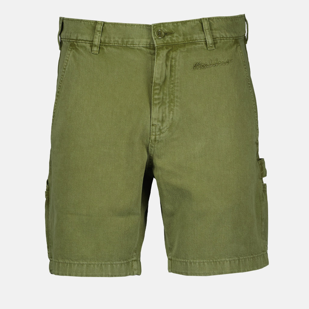 Shorts Short cargo Moschino Vert Homme