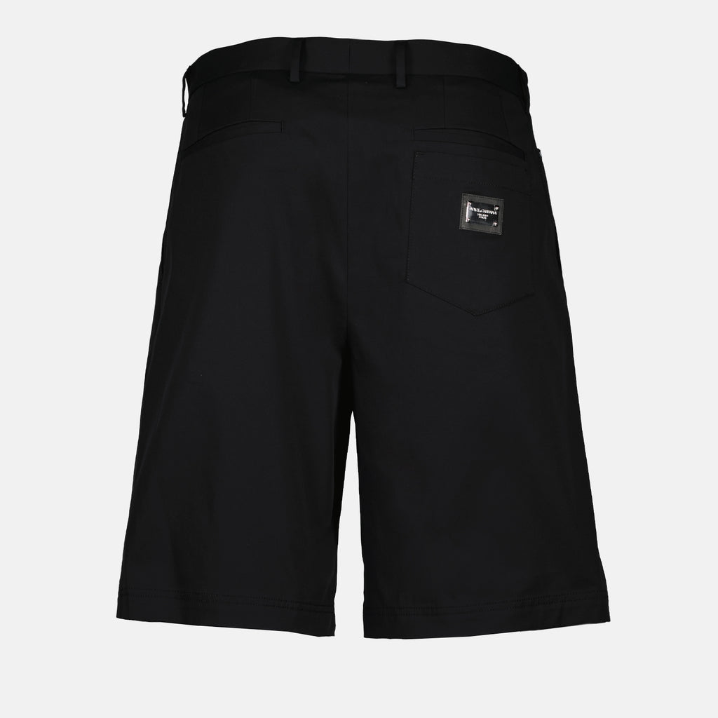Shorts Short chino Dolce & Gabbana Noir Homme