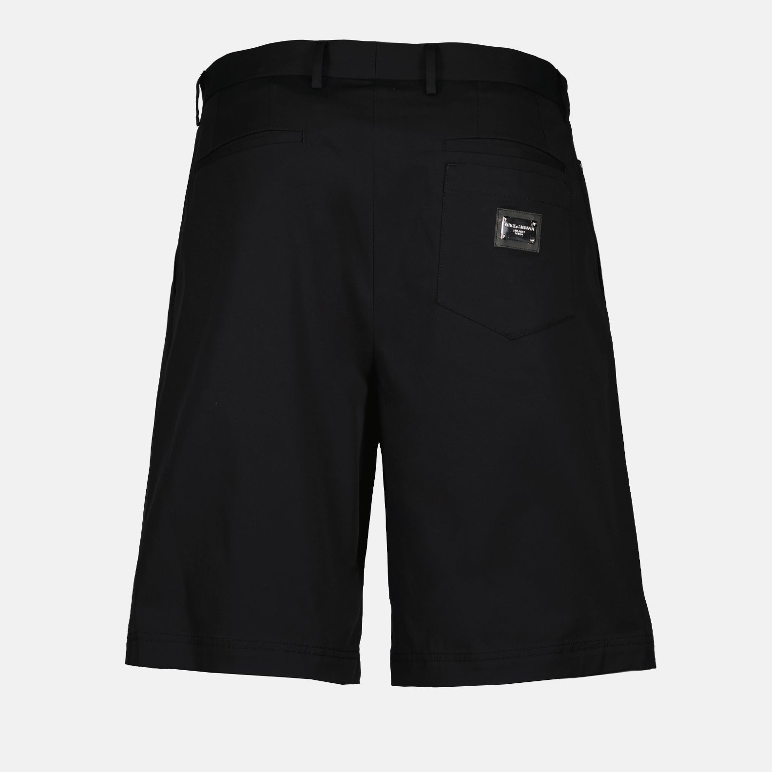 Shorts Short chino Dolce & Gabbana Noir Homme