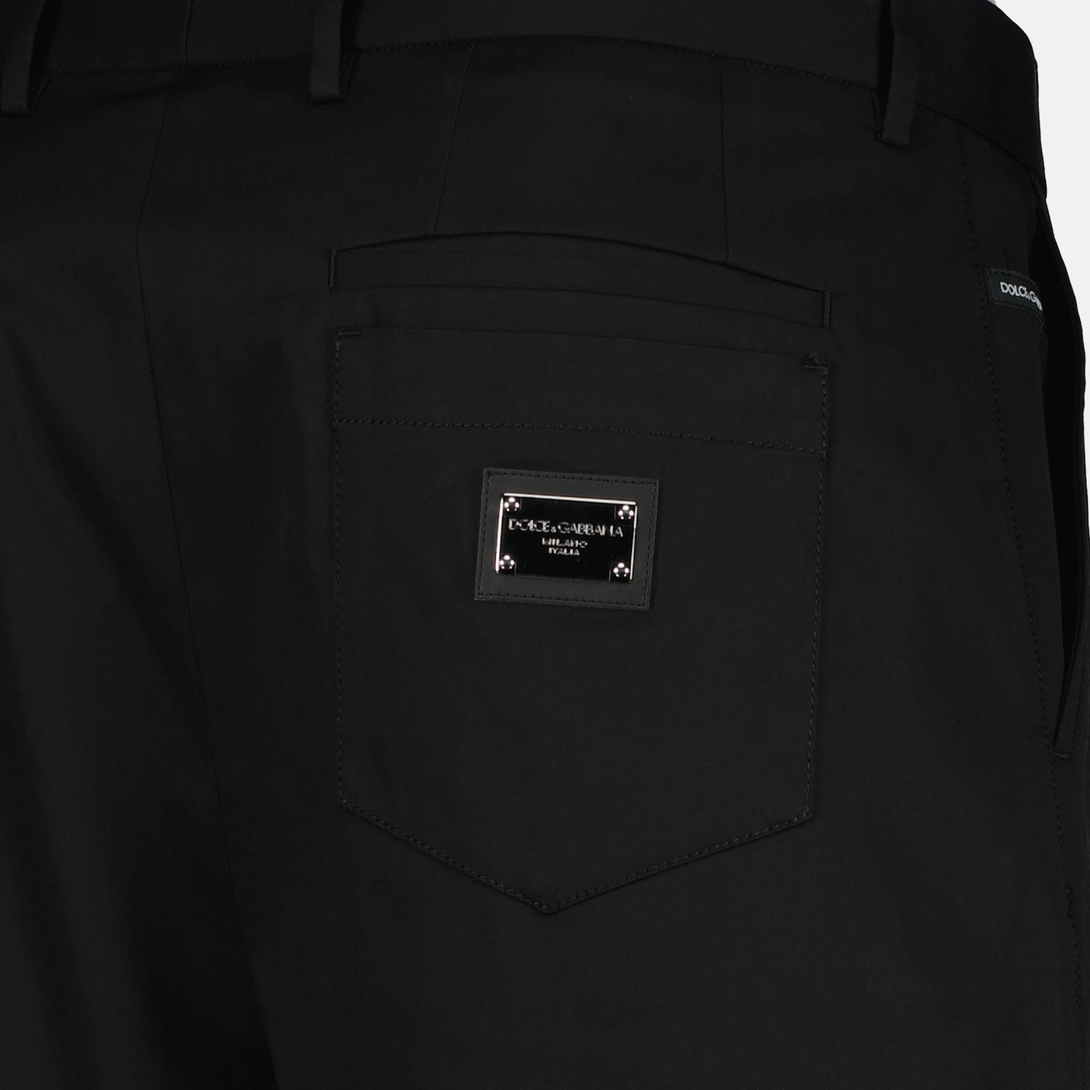 Shorts Short chino Dolce & Gabbana Noir Homme