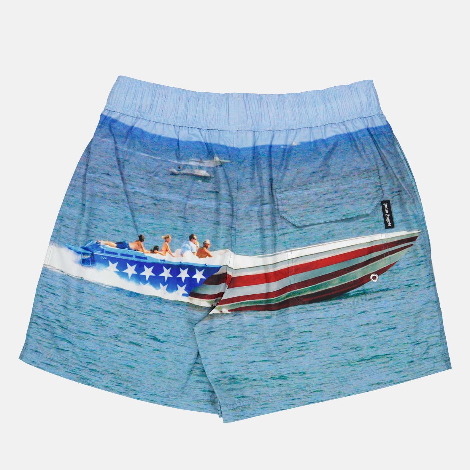 Moda praia Short de bain à imprimé Palm Angels Azul Homme