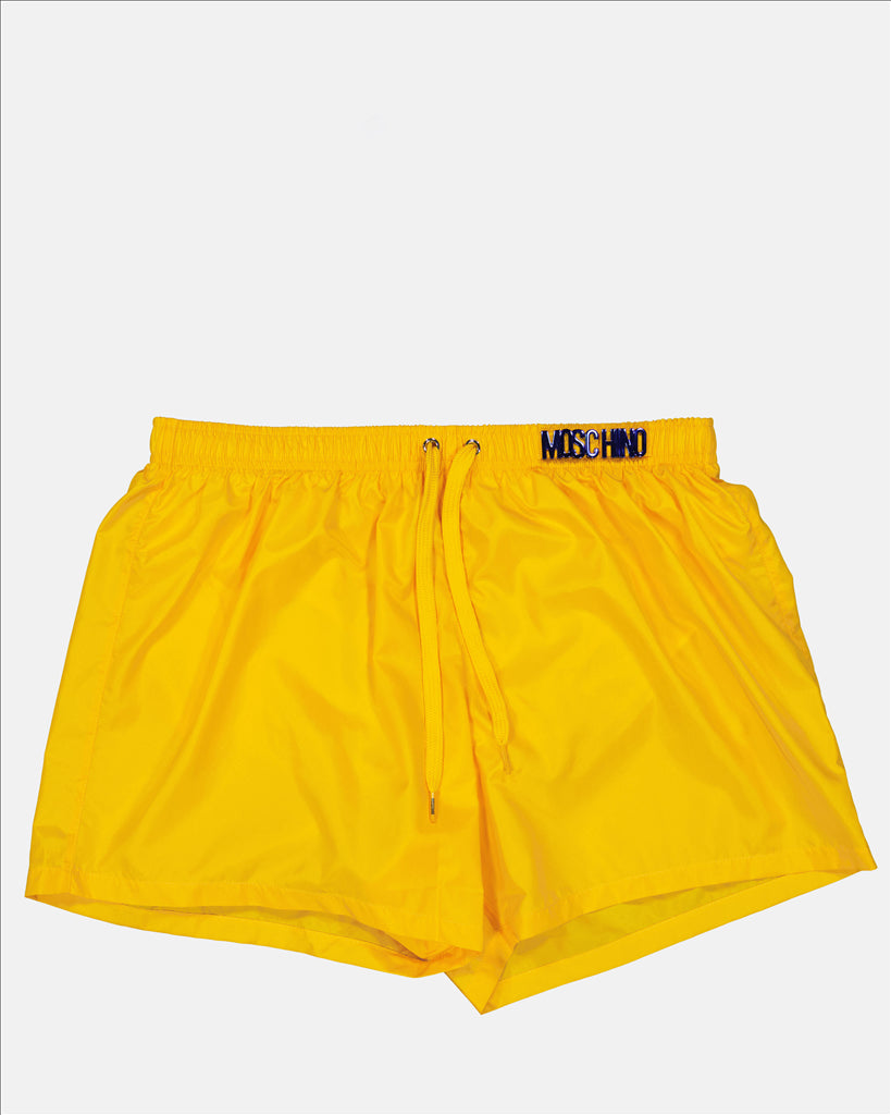 Shorts Logo swim shorts Moschino Yellow Man