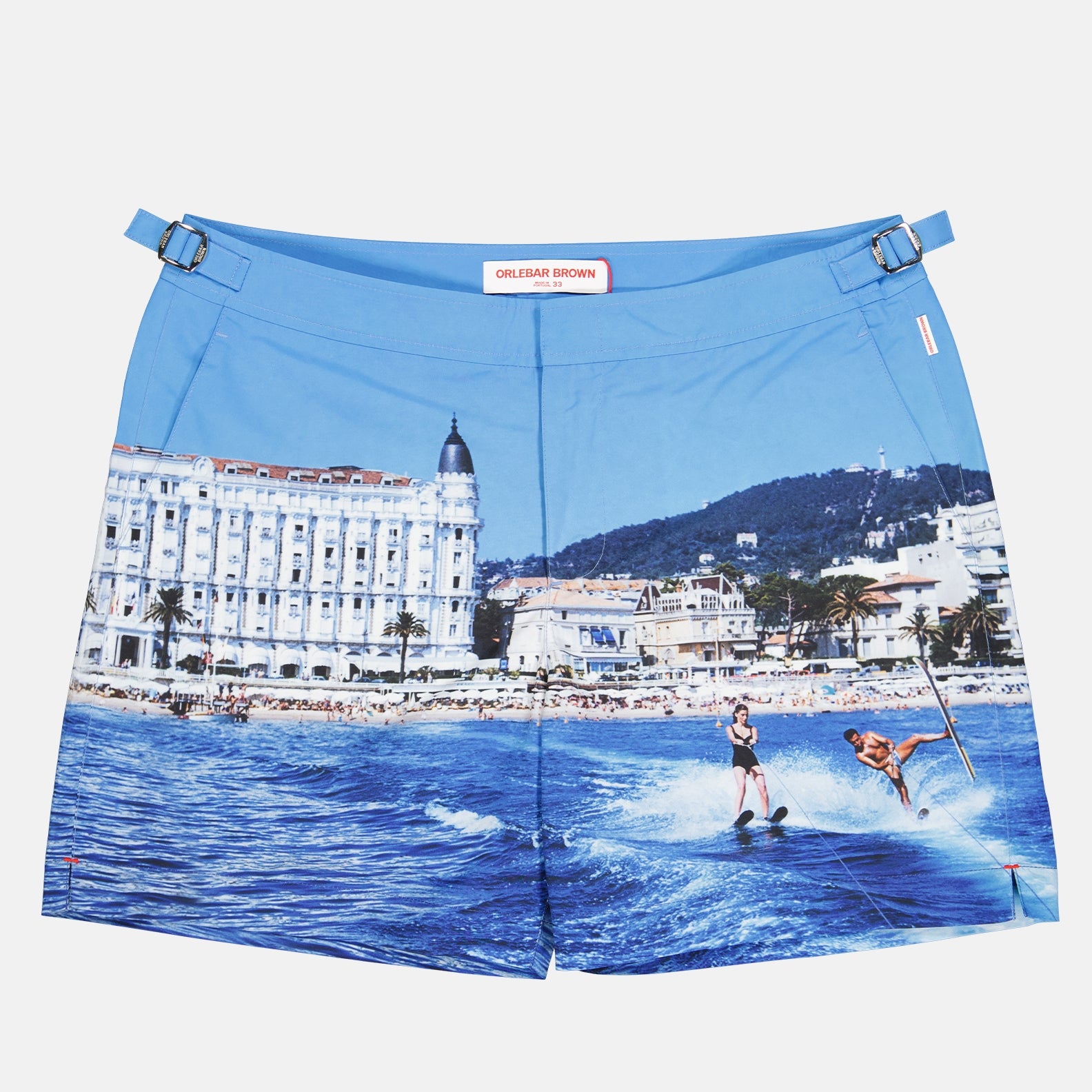 Short de bain bulldog photographic Cannes