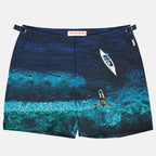 Short de bain bulldog photographic deep sea