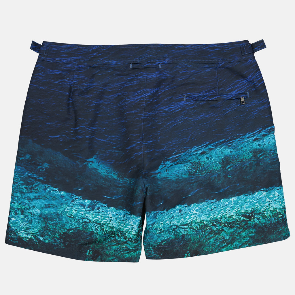 Short de bain bulldog photographic deep sea