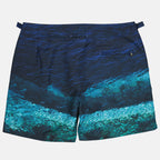Short de bain bulldog photographic deep sea