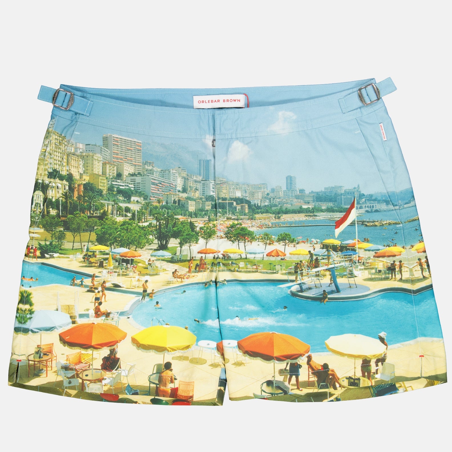 Short de bain bulldog photographic Monte Carlo