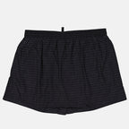 Beachwear Short de bain D2 Allover Dsquared2 Gris Homme