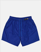 Beachwear Logo plaque swim shorts Moschino Blue Man