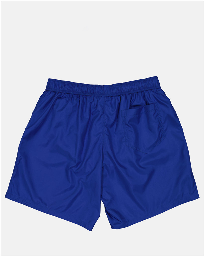 Beachwear Short de bain logo plaque Moschino Bleu Homme