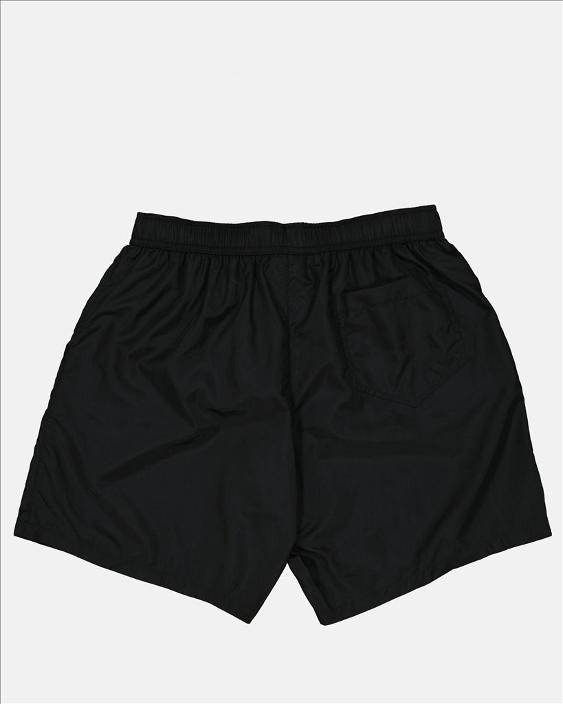 Beachwear Short de bain logo plaque Moschino Noir Homme