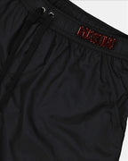 Beachwear Logo plaque swim shorts Moschino Black Man