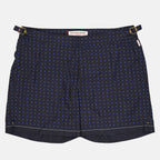 ビーチウェア ミドル丈のスイムショーツ Orlebar Brown ダークブルー 男