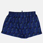 Moda de playa Short de bain monogrammé Dsquared2 Azul Homme