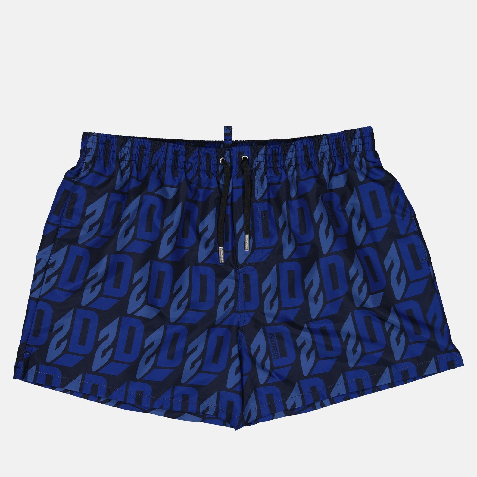 Beachwear Short de bain monogrammé Dsquared2 Bleu Homme