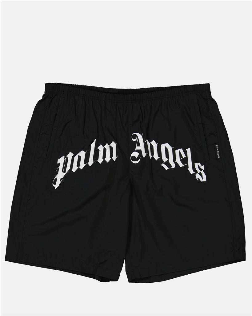 Moda praia Short de bain Palm Angels Preto Homme