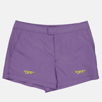 Beachwear Off Quote swim shorts Off-White Purple Man