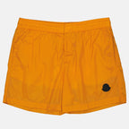 Beachwear Swim shorts Moncler Orange Man