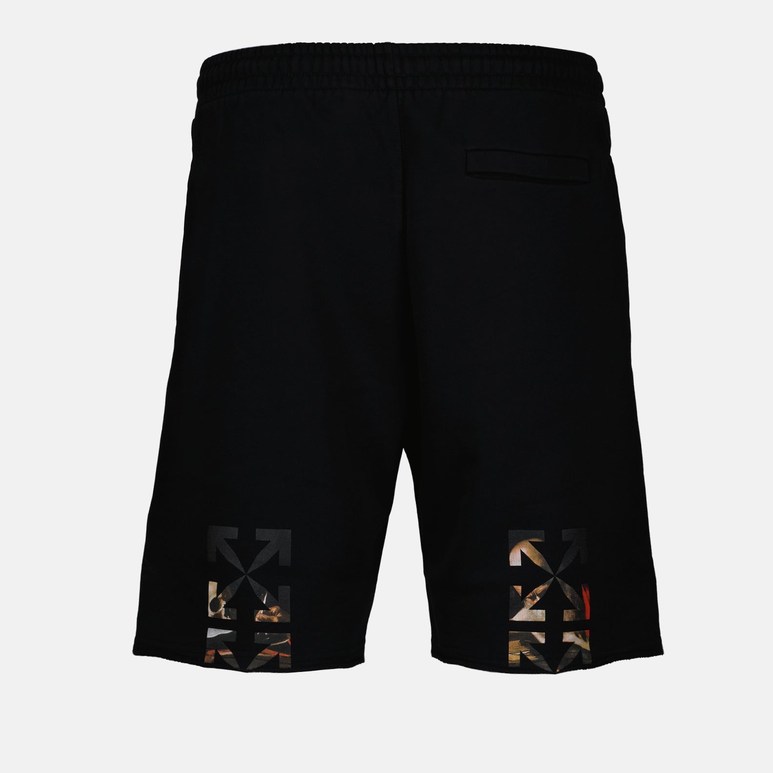 Sweatshirts Short Caravaggio Paint Off-White Noir Homme