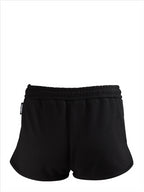 Calças Short en coton La Greca Accent Versace Preto Femme