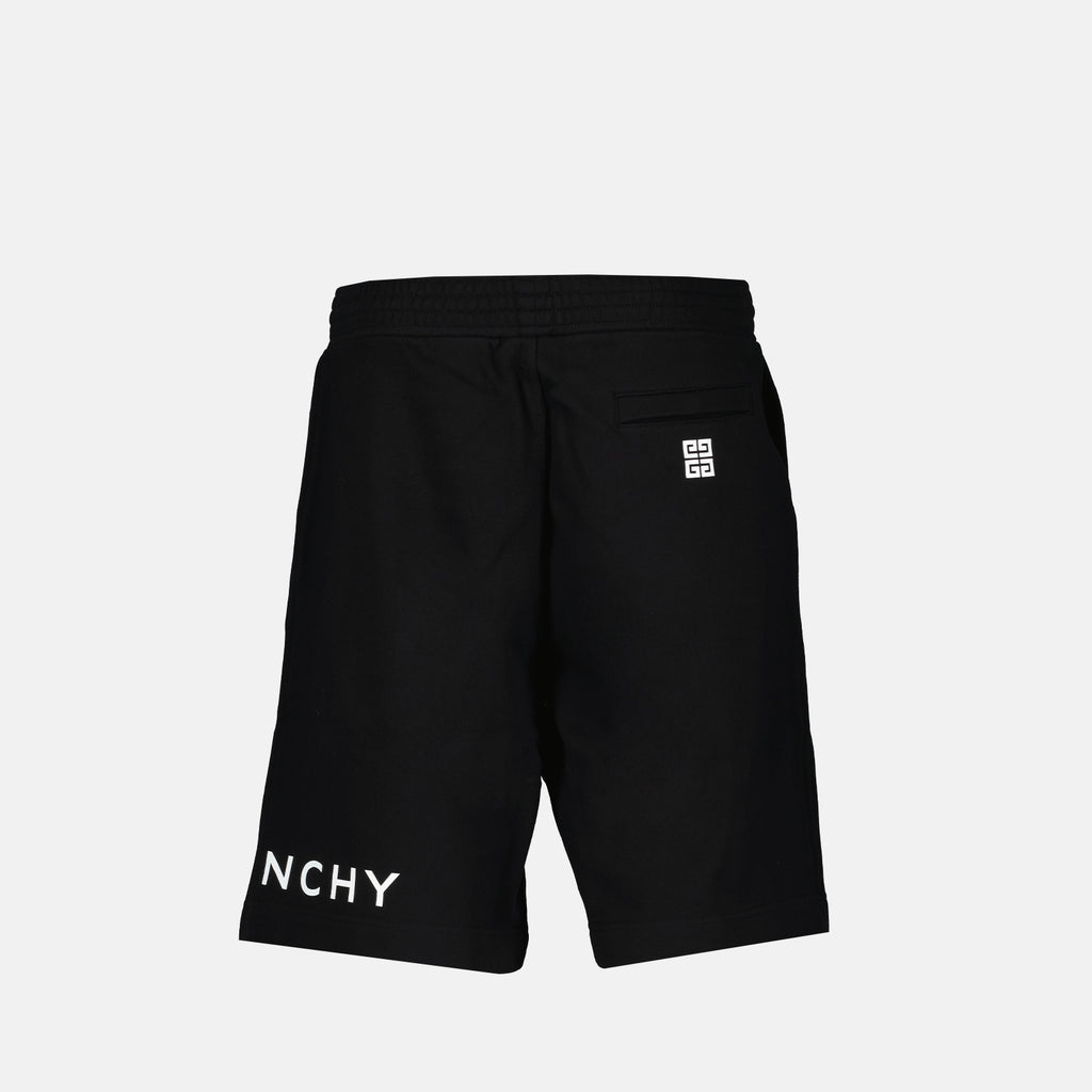 Shorts Short en coton Givenchy Preto Homme