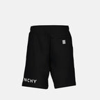 Shorts Short en coton Givenchy Preto Homme