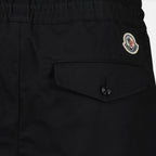 Shorts Short en coton Moncler Noir Homme