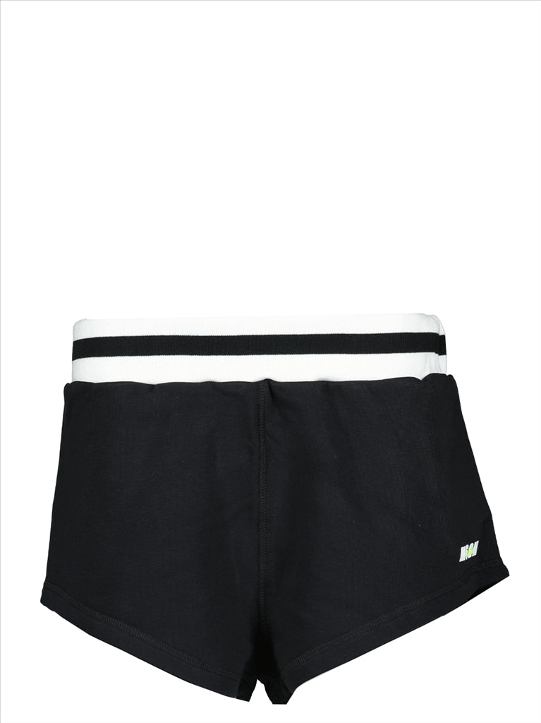 Shorts Cotton Shorts MSGM Black Women