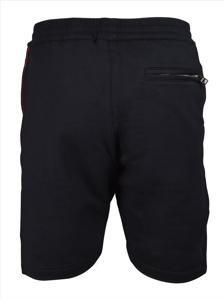 Shorts Short à logo bande Alexander McQueen Negro Homme