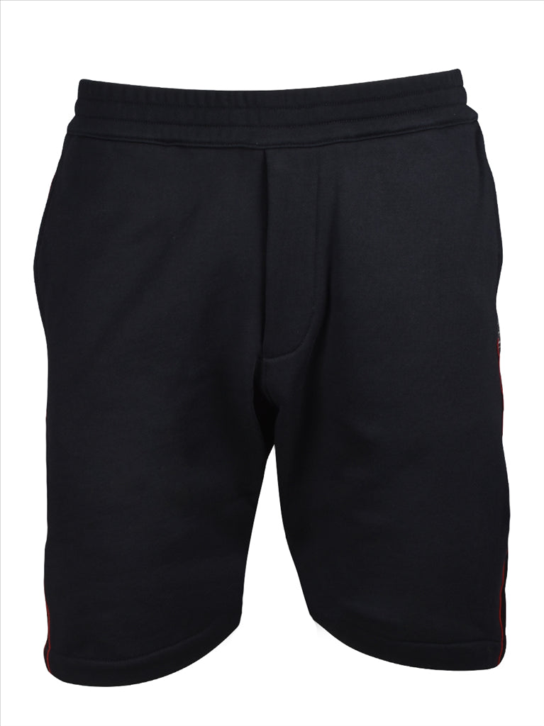 Shorts Short à logo bande Alexander McQueen Negro Homme