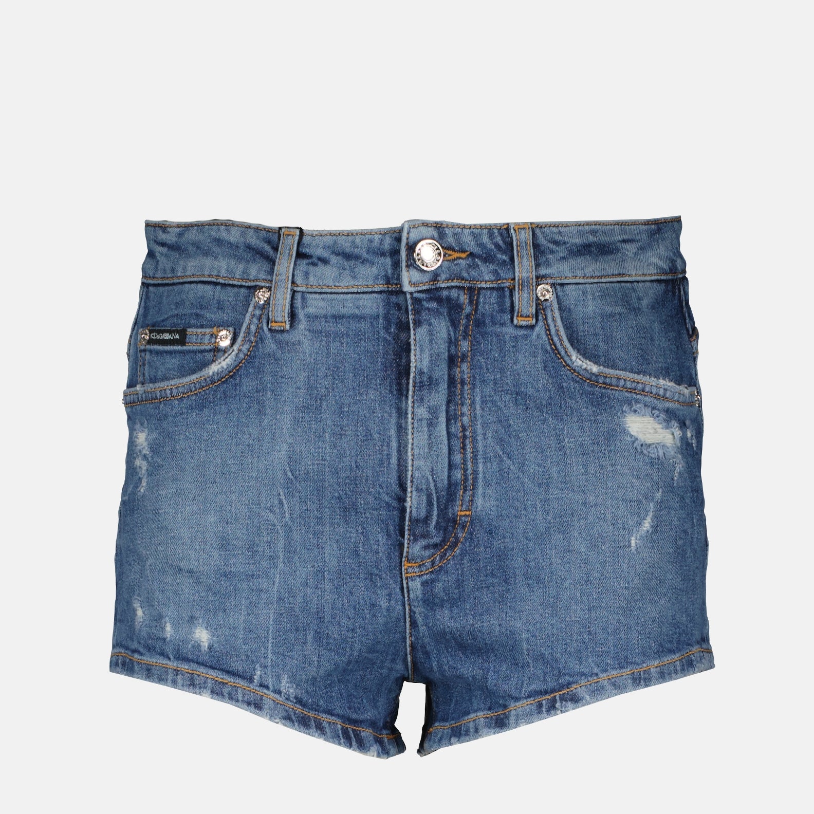 Shorts Short en denim Dolce & Gabbana Azul Femme