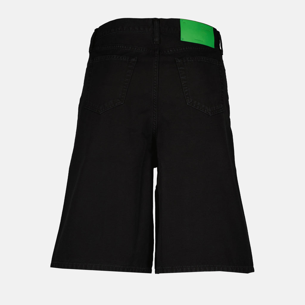 Shorts Short en denim Off-White Noir Homme