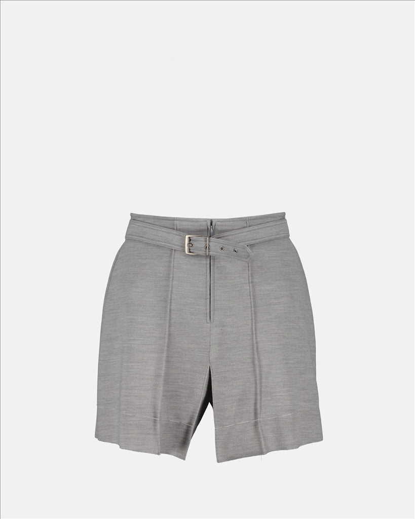 Wool shorts