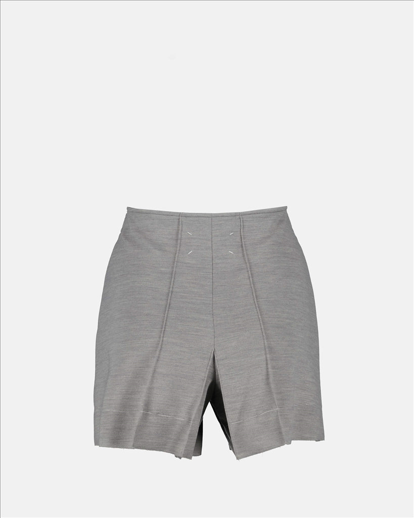 Pants Wool shorts Maison Margiela Gray Women